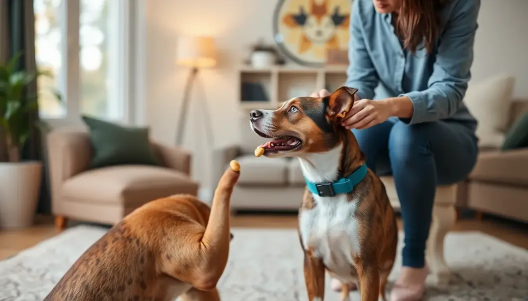 A dog’s alert posture highlights its instinctual drives.